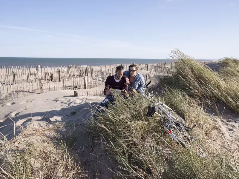 Plage de Port Saint-Louis en couple