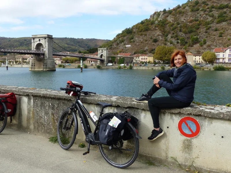 ViaRhôna entre Vienne et Avignon
