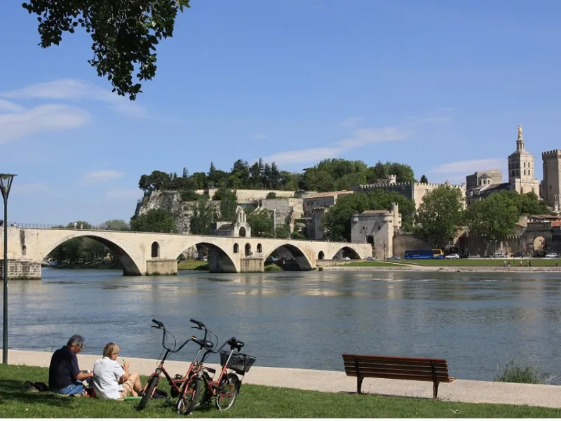 Vue sur Avignon