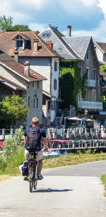 De Chanaz à Chambery par le lac du Bourget