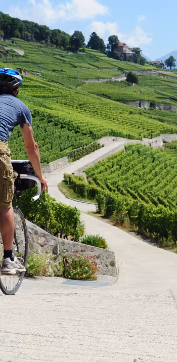 Le Tour du Léman à vélo côté Suisse