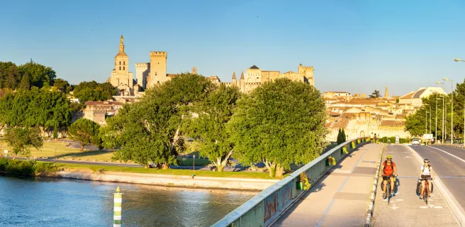  Von Avignon zur Île de la Barthelasse - Fahrradrundtour Nr. 4