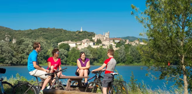 Rhône und Erbe - Fahrradrundtour Nr. 5