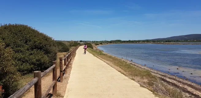 Die Tour um den Étang de Thau - Fahrradrundtour Nr. 25