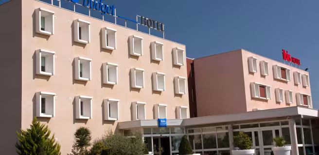 Façade de l'hôtel