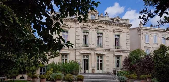 Musée Louis Vouland - façade jardin