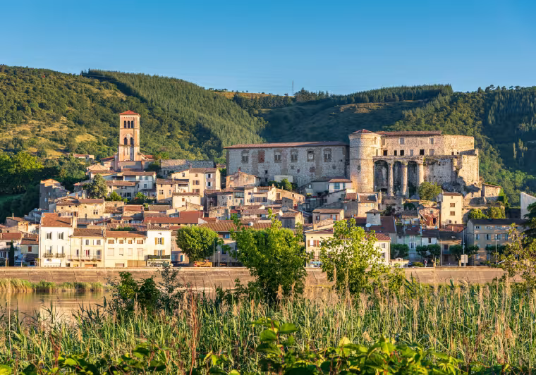 Tournon-sur-Rhône sur la rive d'en face