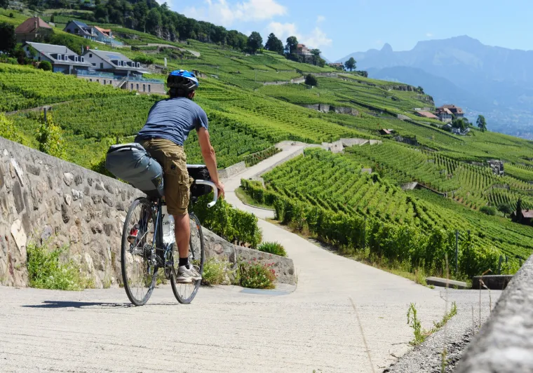 Le Tour du Léman à vélo côté Suisse