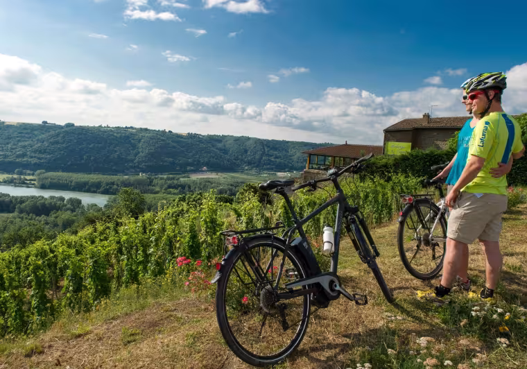 Le parc du Pilat : vue sur le Rhône