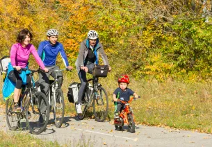 Autofreie Strecke La-Roche-de-Glun > Bourg-Lès-Valence - 15 km