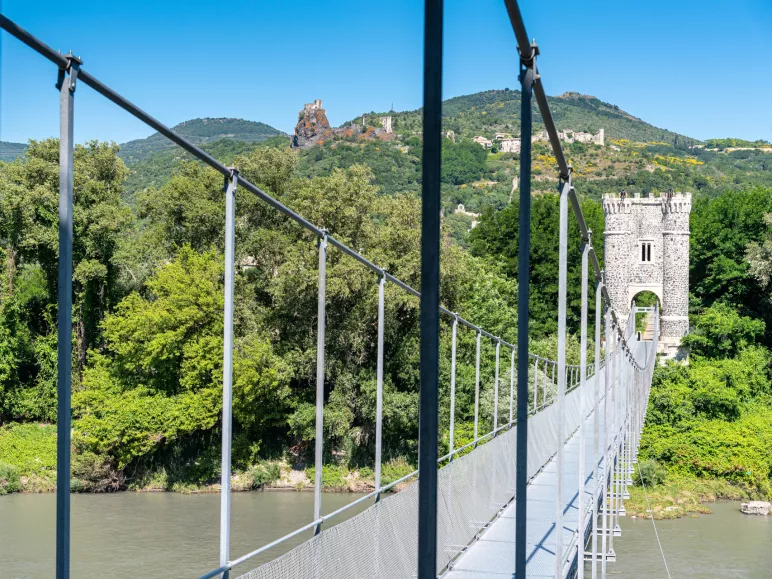 Rochemaure bridge 